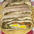 El cooksnap de Yanira Rodríguez cuando hizo Matambre arrollado con verduras.