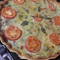 El cooksnap de vvisnuk cuando hizo Tarta de berenjenas 🍆🍆 con salsa blanca y masa integral.