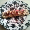delish's cooksnap of when they made Strawberry Banana Nutella Crepes.
