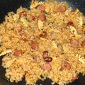 Cooksnap dari Pawon Mbak Pipin untuk resep Japanese food di UK: Nasi goreng Jepang dengan saus tomat