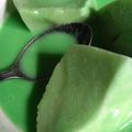 Cooksnap dari Kasriani Naruddin untuk resep Puding Pandan vla Santan