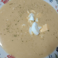 El cooksnap de Sandra cuando hizo Crema de calabaza.