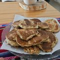 El cooksnap de Natalia cuando hizo Panqueques de banana y avena.
