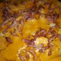 El cooksnap de Lidia cuando hizo Pechuga de pollo a la crema con bacon.