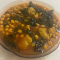 El cooksnap de Eduardo Agudo Alba cuando hizo Potaje de garbanzos con mollejas y espinacas.