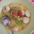 Cooksnap dari Dita Restya untuk resep Lontong Sayur isi Labu Siam, Tahu & Telur Puyuh