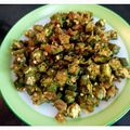 Chhaya Paradhi's cooksnap of when they made भेंडीची भाजी (bhendi chi bhaji recipe in marathi).