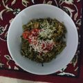 Cooksnap dari chil rachil untuk resep Pasta Pesto Simple & Ekonomis (Pakai Bayam)
