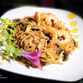 El cooksnap de Zaida TC @alquimiasfood cuando hizo Ramen noodles con verduras y gambas.