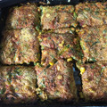 El cooksnap de Yovifer 😋 cuando hizo Fainá de zapallitos!!.