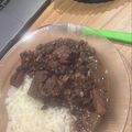 El cooksnap de Liil Nascimento cuando hizo Feijoada.