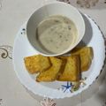Cooksnap Nurfatihah MohdJol semasa beliau membuat Garlic spread & Garlic bread.