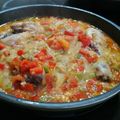 El cooksnap de gg.paco cuando hizo Muslos de pollo con salsa de tomate y verduras.