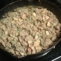 Glenn's cooksnap of when they made Ground Beef and Potato Curry.