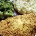 jaylmk's cooksnap of when they made Peyton's buffalo ranch crusted chicken.