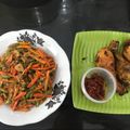 Cooksnap dari Nur Ima Heldiyas untuk resep Buncis dan wortel orak arik telur