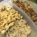 Cooksnap dari Anisa Mawarni untuk resep Nasi Margarin daun jeruk dengan Tahu Dadu Crispy Sambel Matah