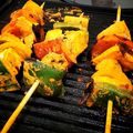 Khushi Trivedi's cooksnap of when they made પનીર ટિક્કા ડ્રાય (paneer tikka dry recipe in gujarati).