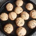 El cooksnap de Vane cuando hizo Galletas con chip de chocolate sin manteca esponjosa 🍪🦋👏.