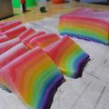 Cooksnap dari Dinda Oktafiani untuk resep Kue Pepe / Kue Lapis tepung beras