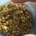 El cooksnap de Soledad Comba cuando hizo Pipas garrapiñadas.