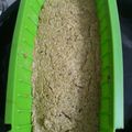 El cooksnap de adrianynatalia cuando hizo Budín DE BAGAZO DE COCO Y NARANJA, sin azúcar ni harina 😁🍞🍊.