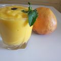 Pure's cooksnap of when they made Mango lassi with chocolate.