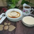 Cooksnap dari 🍹🍕 pawonku 🍜🍚 untuk resep Kembang Tahu Saus Jahe a.k.a puding susu kedelai