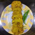 Bharati Kini's cooksnap of when they made बटाट्याचे काप (batata kaap recipe in marathi) .