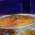 El cooksnap de Maria Villalba cuando hizo Tortilla de papas rellena.