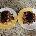 Stephen's cooksnap of when they made ginger glazed mahi mahi.