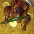 صورة من ‫ام ريان، شاركها بعد تجربة وصفة دجاج محشي أرز بالخضار في الفرن 🍗🐓