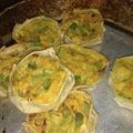 El cooksnap de Tamara Panetta cuando hizo Canastitas de zapallito verde .