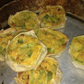 El cooksnap de Tamara Panetta cuando hizo Canastitas de zapallito verde .