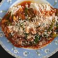 Cooksnap dari Dina Adriana untuk resep Jamur Enoki Siram Saus Pedas