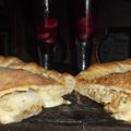 El cooksnap de Dan Barreto @elhornodeeloy cuando hizo Calzone con chorizo .