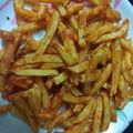 Ushma Vaishnav's cooksnap of when they made ગાર્લિક ફ્રેન્ચ ફ્રાઈસ (Garlic French Fries Recipe In Gujarati).