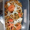 Mahrukh Toor's cooksnap of when they made Chana Chat.