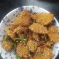 Pinal Patel's cooksnap of when they made દૂધી ના મુઠિયા.
