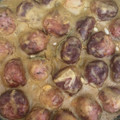 El cooksnap de miriam callau reche cuando hizo Albóndigas en salsa española.