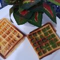 Cooksnap dari Tina ( Santi ) untuk resep Mochi Waffle Matcha (Green Tea) - Gluten-free