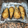 El cooksnap de Pol Gutierrez cuando hizo Berenjenas rellenas de carne picada y bechamel.