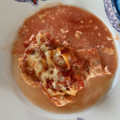 El cooksnap de Laura cuando hizo Pechugas de pollo rellenas de queso feta y jamón.