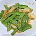 Mica Liu 的 杏鮑菇炒豌豆 cooksnap