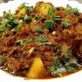 Mrs.Chinta Devi का कुकस्नैप जब उन्होंने ग्वार फली मटन कीमा (guar phali mutton keema recipe in Hindi) बनाया था।
