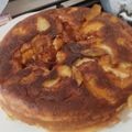 El cooksnap de Karen Cruz cuando hizo Torta invertida de manzana.