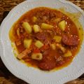 El cooksnap de Paula De Giacomi cuando hizo Guiso de lenteja.