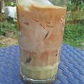 Cooksnap dari Azizah untuk resep Matcha Espresso Fusion ala Starbucks a.k.a Matcha Milk Coffee