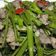 姚佩妘 的 沙茶牛肉炒空心菜 cooksnap