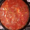 El cooksnap de Gabriela Chemlel cuando hizo Pescado a la veracruzana.